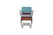 Miniature Fauteuil Ridge Rib vert 8