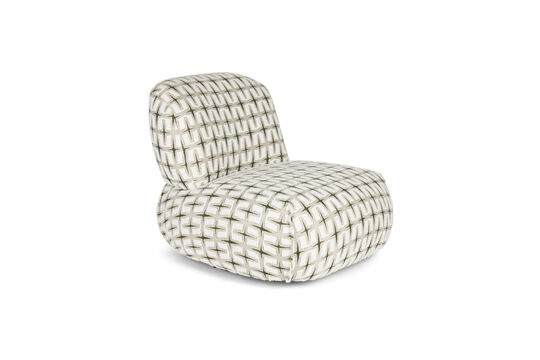Voir la fiche produit fauteuil Ritz beige et vert Fauteuil Ritz beige et vert