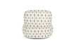 Miniature Fauteuil Ritz beige et vert 7