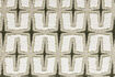 Miniature Fauteuil Ritz beige et vert 11