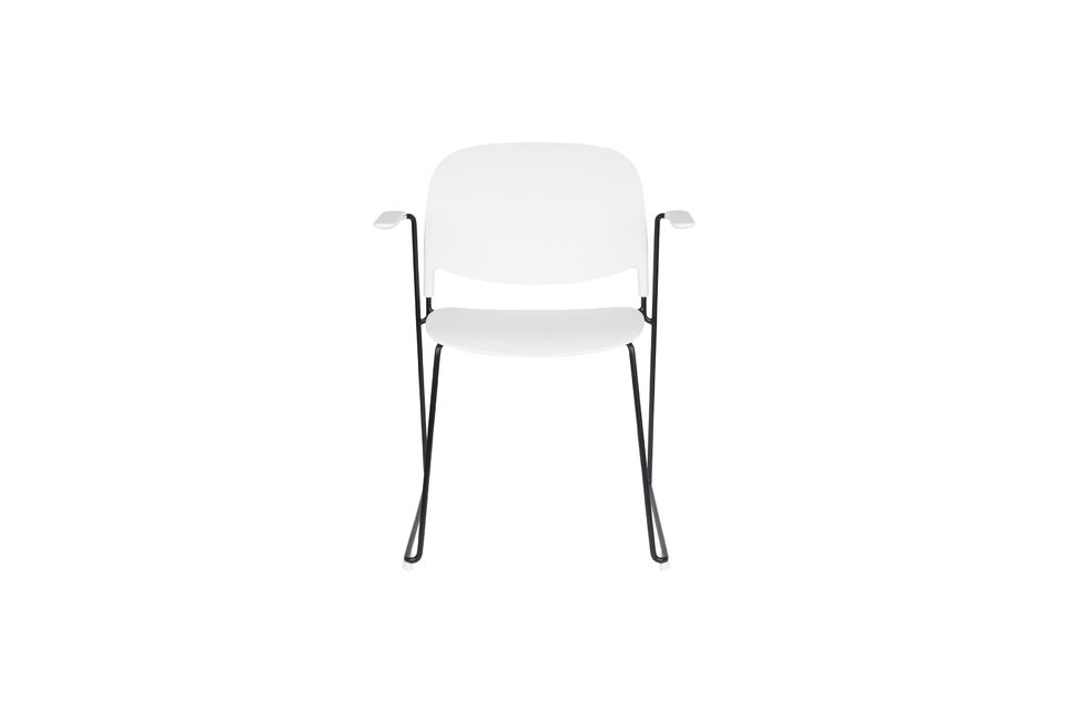 Fauteuil Stacks blanc - 9