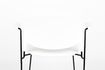 Miniature Fauteuil Stacks blanc 2