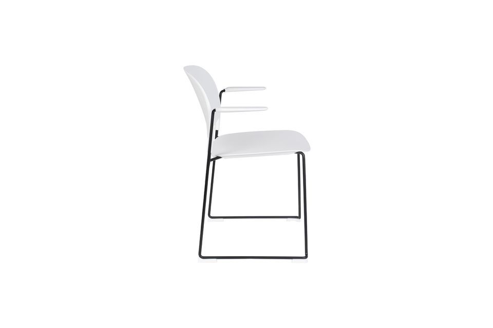 Fauteuil Stacks blanc - 10