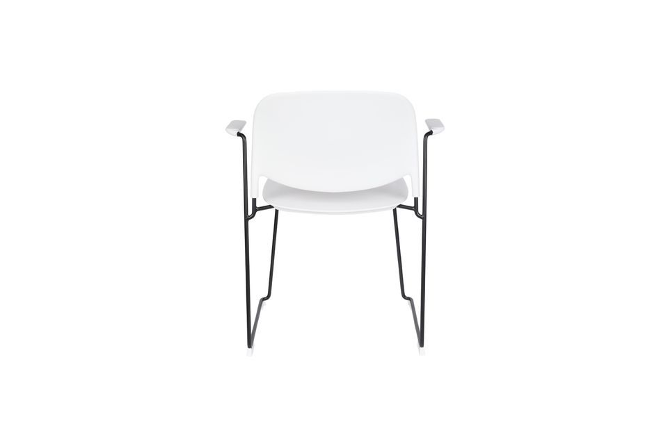 Fauteuil Stacks blanc - 12
