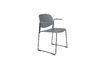 Miniature Fauteuil Stacks gris 13