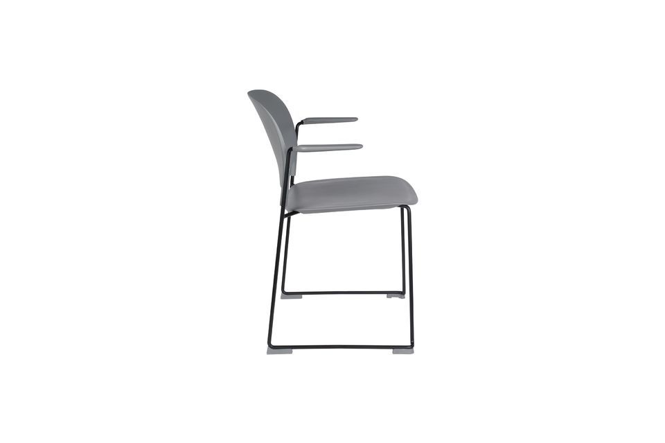 Fauteuil Stacks gris - 13