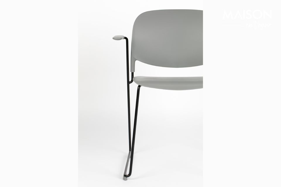 Fauteuil Stacks gris - 10