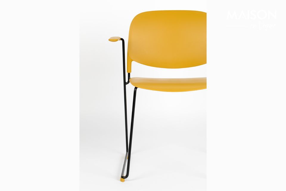 Fauteuil Stacks Ocre - 9
