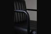 Miniature Fauteuil Stitched coloris noir 5