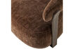 Miniature Fauteuil structure 3D marron Foon 7
