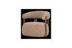Miniature Fauteuil structure 3D tissu sable Foon 1