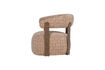 Miniature Fauteuil structure 3D tissu sable Foon 4