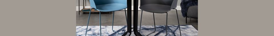 Mise en avant matière Fauteuil Tango Bleu