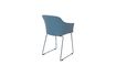 Miniature Fauteuil Tango Bleu 10