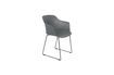 Miniature Fauteuil Tango gris 1