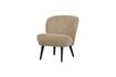 Miniature Fauteuil teddy beige Sara 3