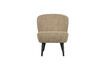 Miniature Fauteuil teddy beige Sara 1