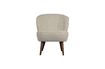 Miniature Fauteuil teddy blanc cassé Sara 1