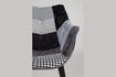 Miniature Fauteuil Twelve Gris Patchwork 5