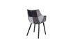 Miniature Fauteuil Twelve Gris Patchwork 7
