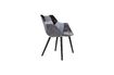 Miniature Fauteuil Twelve Gris Patchwork 6