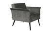 Miniature Fauteuil vintage Sir William gris 8