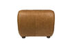 Miniature Fauteuil Wyatt en cuir ciré couleur cognac 4