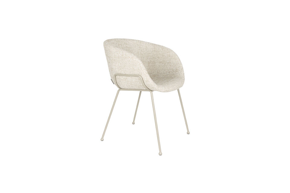 Feston fauteuil beige Zuiver