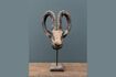 Miniatura Figurina di ariete in legno grigio Nero 2