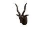 Miniature Figurine antilope en métal marron Détouré