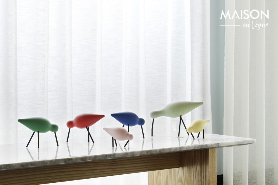 Vous aimez les oiseaux ? Alors intégrez-les à la déco de votre foyer ! La figurine Shorebird