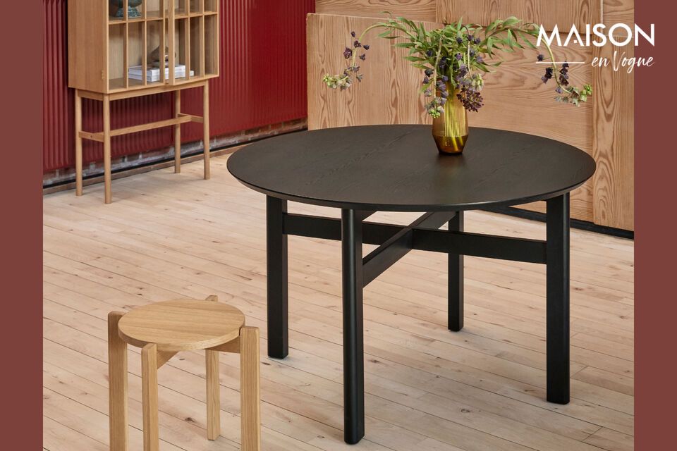 Ronde elegantie voor gedenkwaardige maaltijden.
