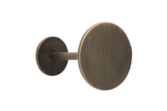 Flare brown metal hook