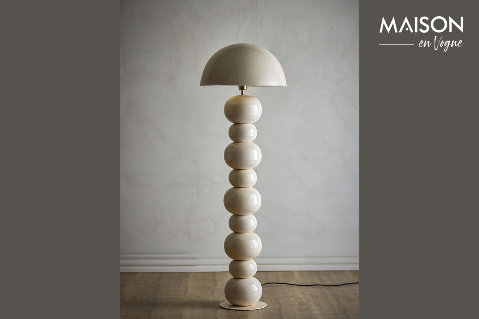 Floor Lamp H137 cm Nature Iron Cressida - 5
