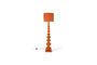 Miniature Floor lamp H150 cm in orange iron When Orange is King Clipped