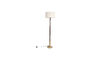Miniature Floor lamp in beige travertine Jackson Clipped
