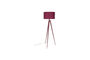 Miniature Floor Lamp Tripod Marsala Clipped