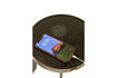 Miniature Floor lamp with black metal tables Orion 20