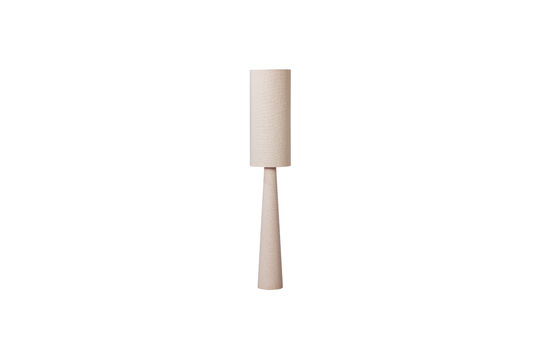Floor Lamp XL Metal and Bouclé Natural Loft Clipped