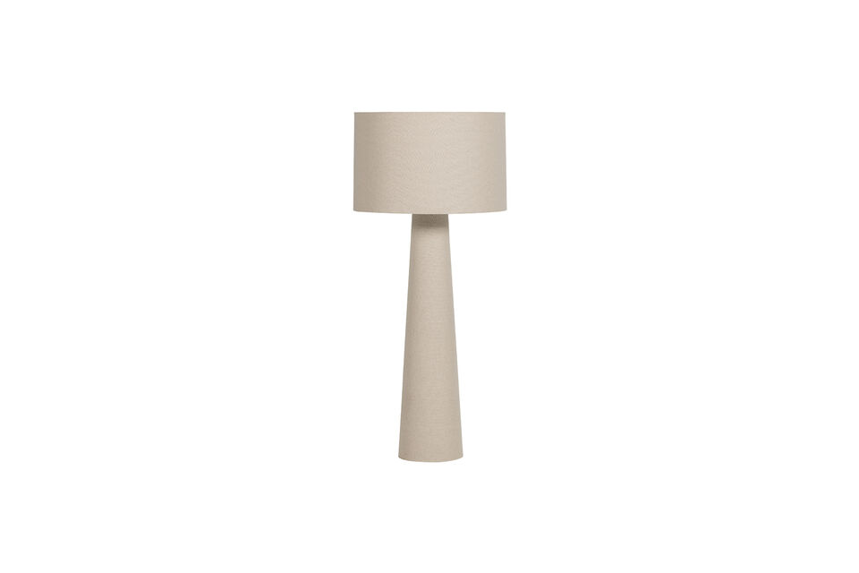 Floor Lamp XXL Natural Bouclé LOFT Woood