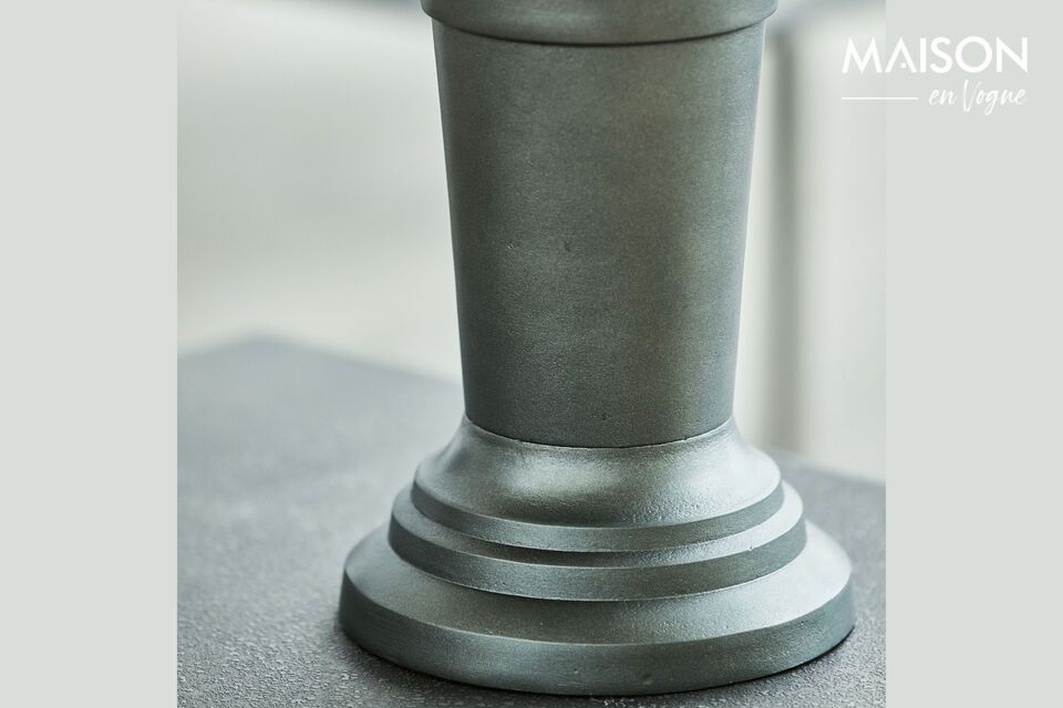 Sophisticated green in color and measuring 45 cm high