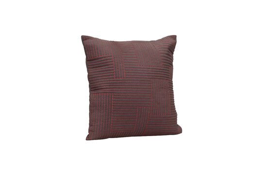 Floy brown cotton cushion