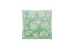 Miniatura Fodera per cuscino 50x50 cm cotone verde menta Mano 1