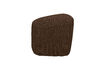 Miniature Footstool hocker 41x62 cm brown melange LOFTY 3