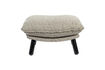 Miniature Footstool in light grey fabric Lazy Sack 9