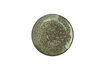 Miniature Forest green ceramic small plate 1