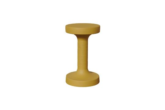 Forms yellow metal side table Clipped