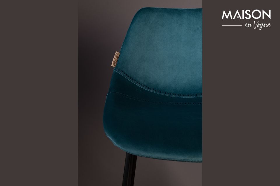 Franky Barhocker in Petrol-Blau - 7