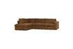 Miniature Freddie left corner sofa in bronze fabric 3