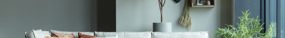 Material Details Freddie off-white fabric left corner sofa